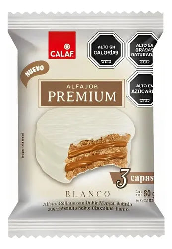 ALFAJOR PREMIUM Blanco CALAF 60g