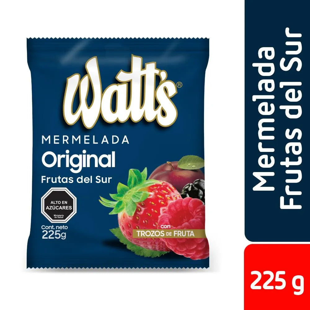 MERMELADA FRUTOS DEL SUR WATTS 225g