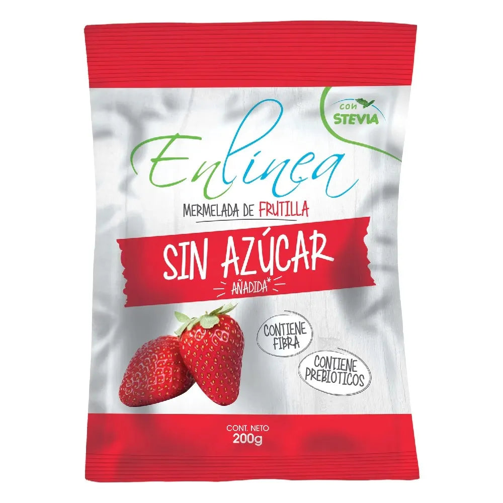 MERMELADA DE FRUTILLA SIN AZUCAR 200g
