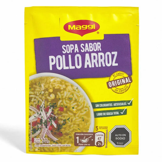 SOPA POLLO CON ARROZ MAGGI 60g