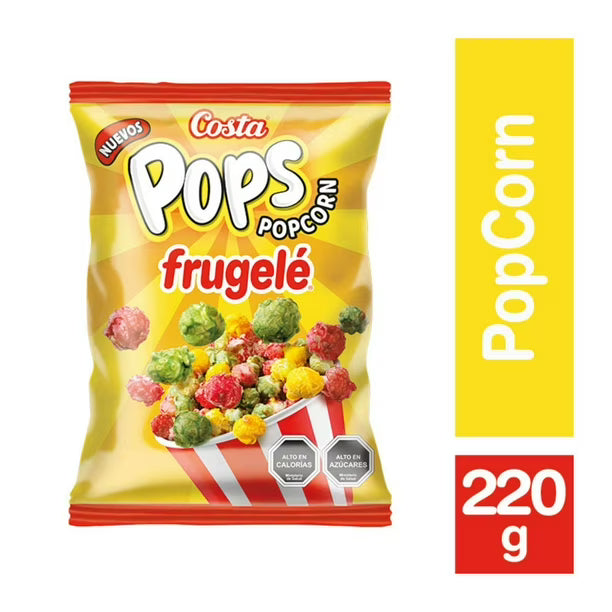 POPS CORN FRUGELE 220g