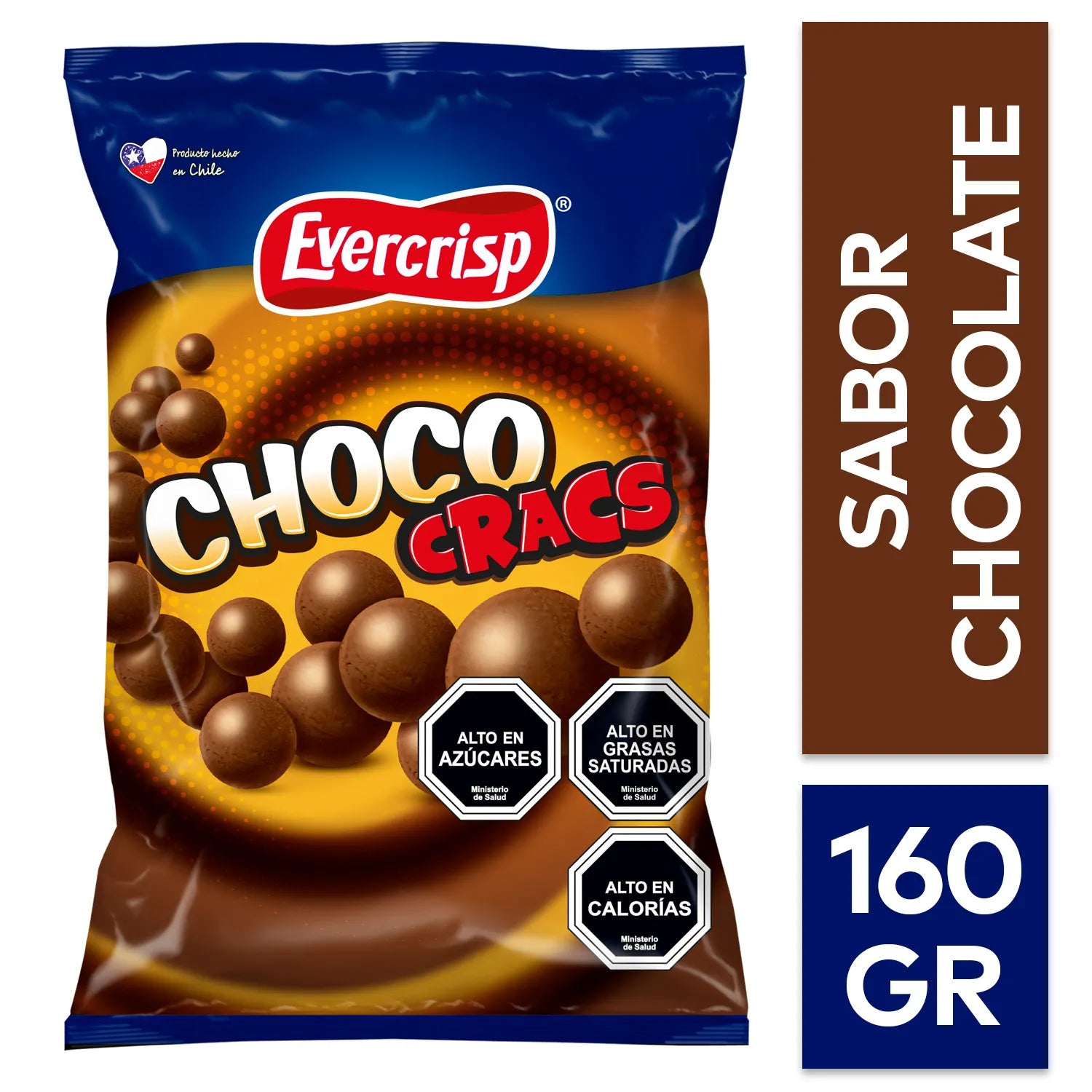 CHOCO CRACS SABOR CHOCOLATE 160g