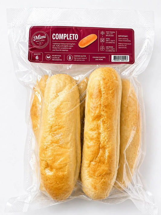PAN DE COMPLETO PRE-HORNEADO 6 UNITS