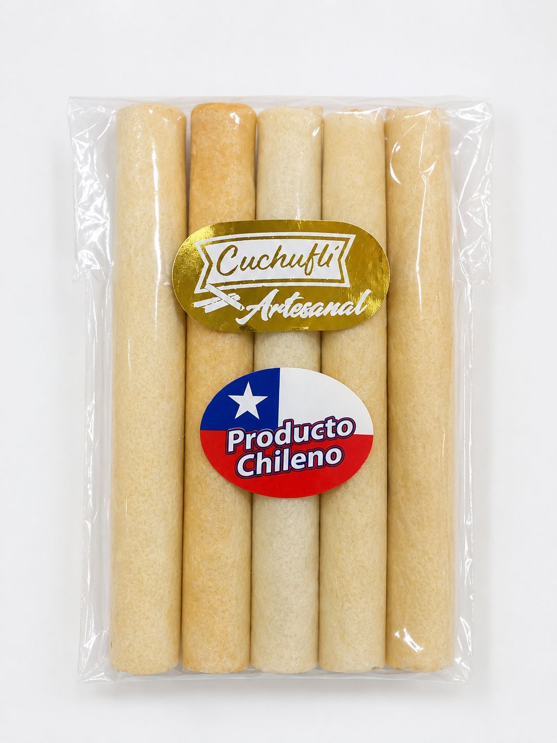 CUCHUFLI ARTESANAL CON MANJAR 5un.