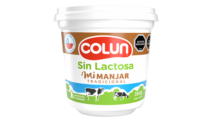 MANJAR COLUN SIN LACTOSA  380g
