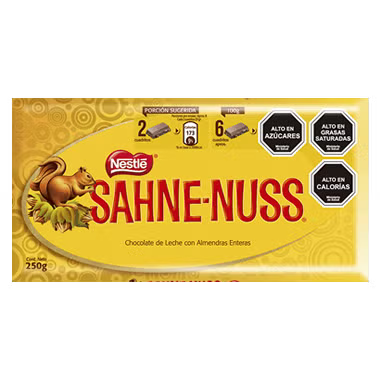 CHOCOLATE SAHNE NUSS 250g