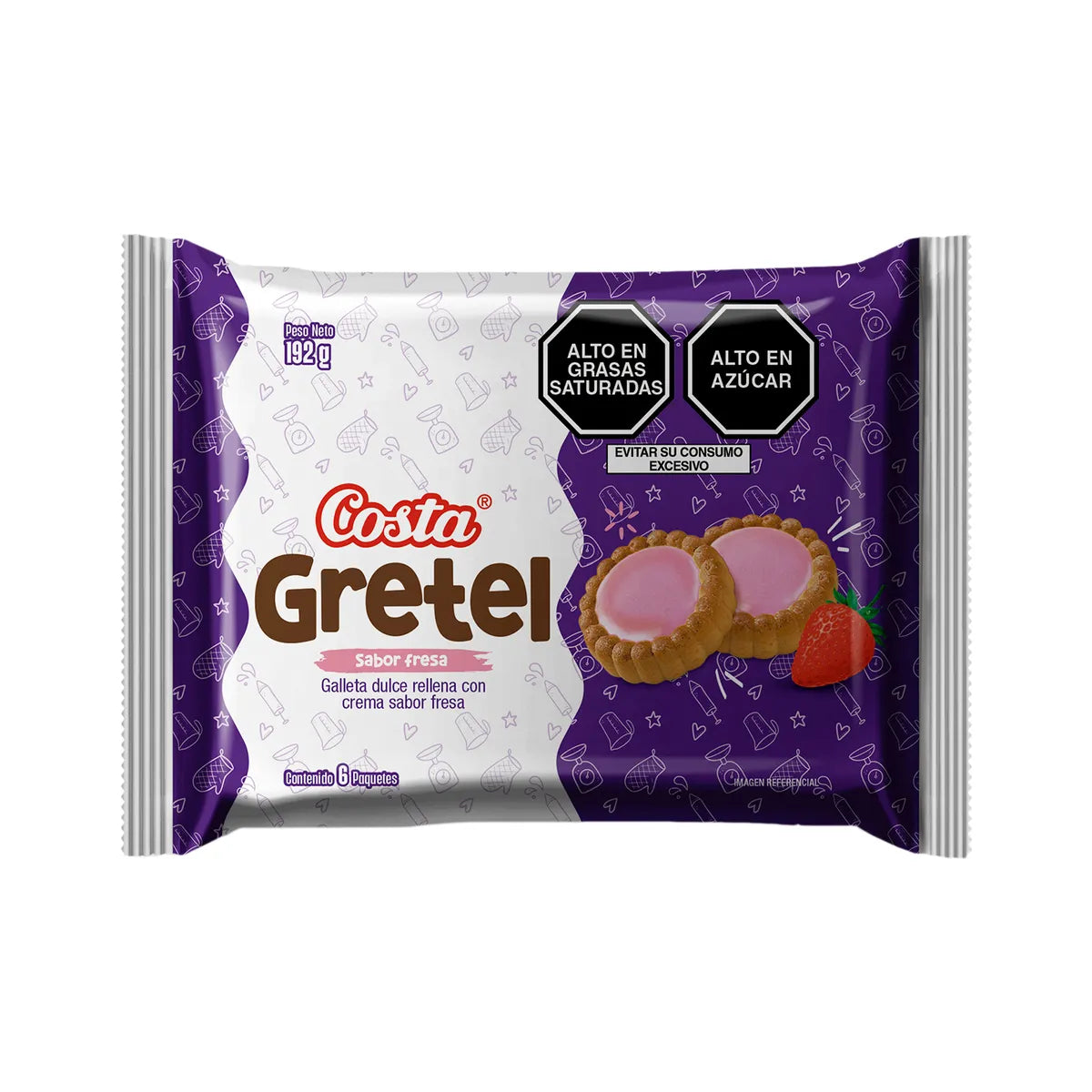 GRETEL FRUTILLA SIX PACK