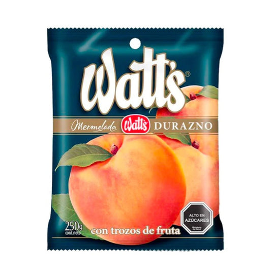 MERMELADA DE DURAZNO WATTS 225g